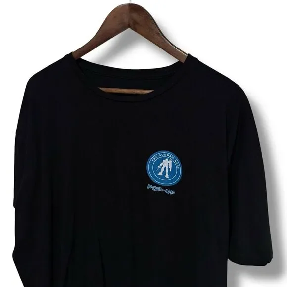 The Gundam Base Pop Up Men's Double Sided Graphic Promo Shirt Size 3XL 27x28 - Picture 3 of 4